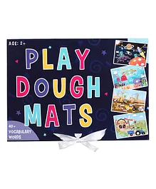 Cubtales Thematic Play Dough Mats Pack of 10 Pieces - Multicolour
