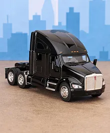 Kinsmart Kenworth T700 Pull Back Die Cast Toy Truck - Black