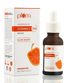 Plum 15% Vitamin C Face Serum with Mandarin - 30 ml