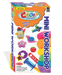 Brown Boss Kids Play Dough Mini Workshop - Multicolor