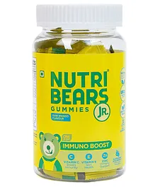 NutriBears Kids Immuno Boost Gummies with Zinc and Natural Elderberry - 30 Pieces 