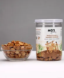 Mo's Bakery  Organic Wheat and Jaggery Cookies - 300 gm