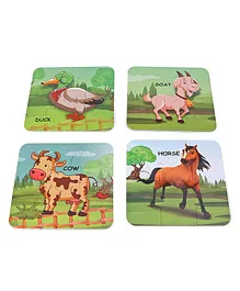 Awals Animal Jigsaw Puzzle Multicolour - 24 Pieces