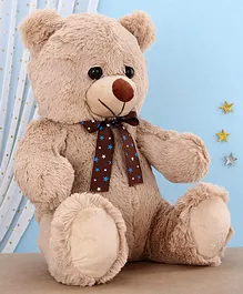 Funzoo Teddy Bear Toy with Bow Brown - Height 40 cm