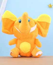 Edu Kids Toys Ecco Appu Elephant Soft Toy Yellow - Height 20 cm