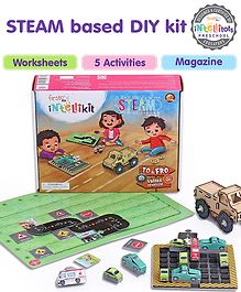 Intellikit To & Fro Unique Vehicles - Multicolor