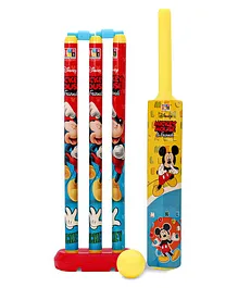 Disney Mickey Mouse Cricket Set with Bat Size 3 - Multicolor