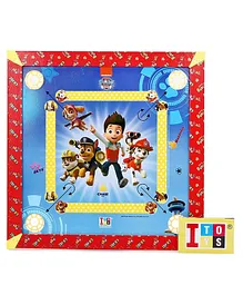 Paw Patrol Carrom board with Carrom Coins & Sticker (Color may Vary)