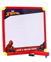 Marvel Spiderman Themed 2 in 1 Slate & Writing Board - Red