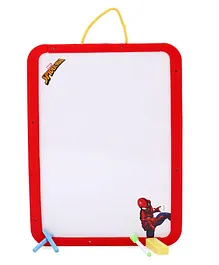 Marvel Spiderman 2 in 1 Hanging Writing Board - Red