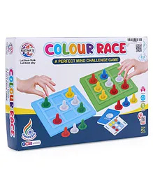 Ratnas Colour Race Card Game - Multicolour 