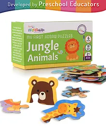 Intelliskills First Puzzles - Jungle Animals