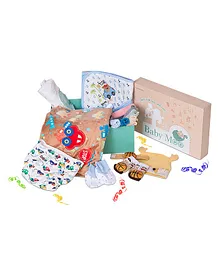 Baby Moo Premium Car Themed Gift Hamper Box - Multi Colour