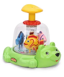 Kids Zone Royal Push And Spin Fish - Color May Vary