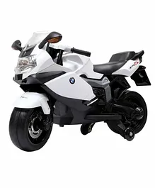 Wheel Power Battery Operated Ride-on BMW Bike - White