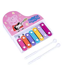 Peppa Pig Xylophone with Mallets - Multicolour 