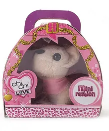 Simba Chi Chi Love Mini Fashion Puppy Toy Cream And Pink - 7 cm