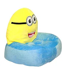 Kiwi Plush Seat Minion Design - Yellow and Blue