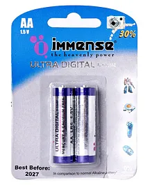 Immense AA Alkaline Battery Blister - Pack of 2