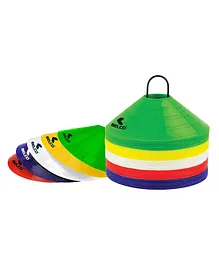 Belco Sports Cone Marker Set Multicolor - Pack of 10