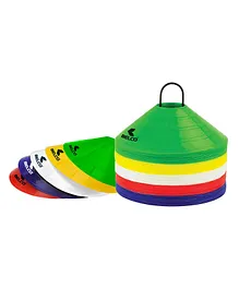 Belco Sports Mini Cone Marker Set Multicolor - Pack of 50
