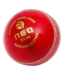 Rmax Neo Leather Cricket Ball - Red