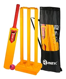 Belco Plastic Cricket Set Size 8 - Yellow