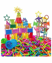 Toyshine Multicolored Educational Building Blocks Smart Sticks Set for Kids - 180 Pieces