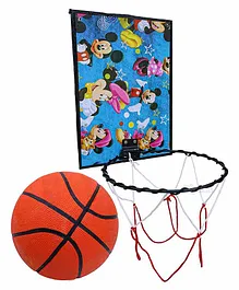 Toyshine Wall Mountable Basketball Hoop Set (Colour May Vary)