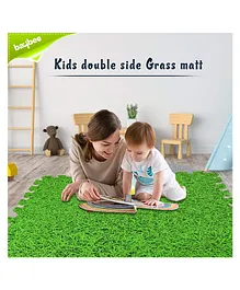 Baybee Grass Play Puzzle Mat Green - 12 Pieces