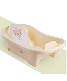 Baybee High Quality Amdia Bath tub with Drain Plug - Yellow