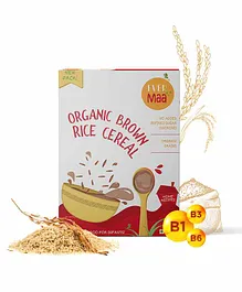EverMaa Organic Brown Rice Cereal Box - 200 gm