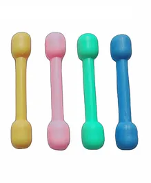 Enorme BPA Free Dumble Teether Sticks Pack of 4  (Colour May Vary)