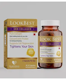 HealthBest LookBest Skin Collagen Capsules - 60 Capsules