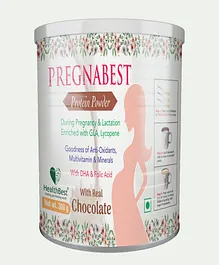 HealthBest Pregnabest Protein Powder Chocolate Flavor - 300 gm