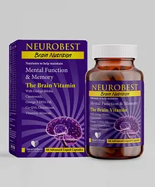 HealthBest NeuroBest Brain Nutrition - 60 Softgel Capsules