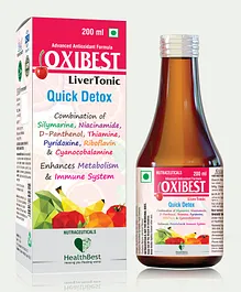 HealthBest Oxibest Liver Tonic Syrup - 200 ml