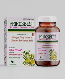 HealthBest Prirosbest Evening Primerose Oil 500 mg - 60 Softgel Capsule