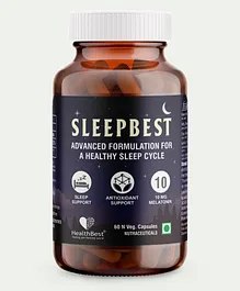HealthBest Sleepbest Capsule for Healthy Sleep - 60 Capsules