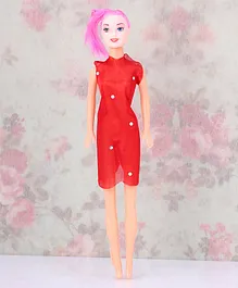 Vijaya Impex Fashion Doll Red - Height 27 cm