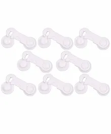 KitschKitsch Infant Safety Locks Pack of 8 - White 