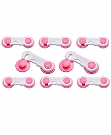 KitschKitsch Infant Safety Locks Pack of 8 - Pink 