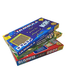 Sterling 3 in 1 Combo Pack of Board Game- Multicolor