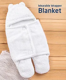NeonateCare 4 Layer Muslin Wrapper Blanket - White