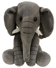 Sterling Elephant Soft Toy Black - Height 36 cm 