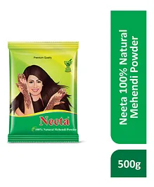 Neeta 100% Natural Mehendi Powder - 500 gm