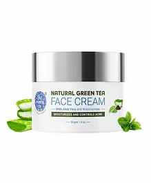 The Moms Co. Natural Green Tea Face Cream - 50 gm
