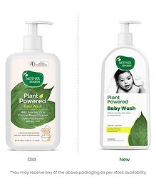 Mother Sparsh Baby Plant Power Natural Baby Wash - 400 ml