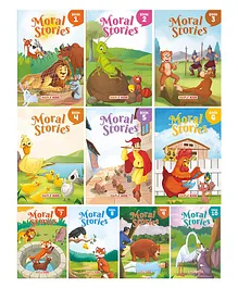 Moral Stories Illustrated Story Books Pack of 10 - English