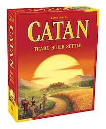 NEGOCIO Catan Trade Build Settle 5th Edition Board Game - Multicolor